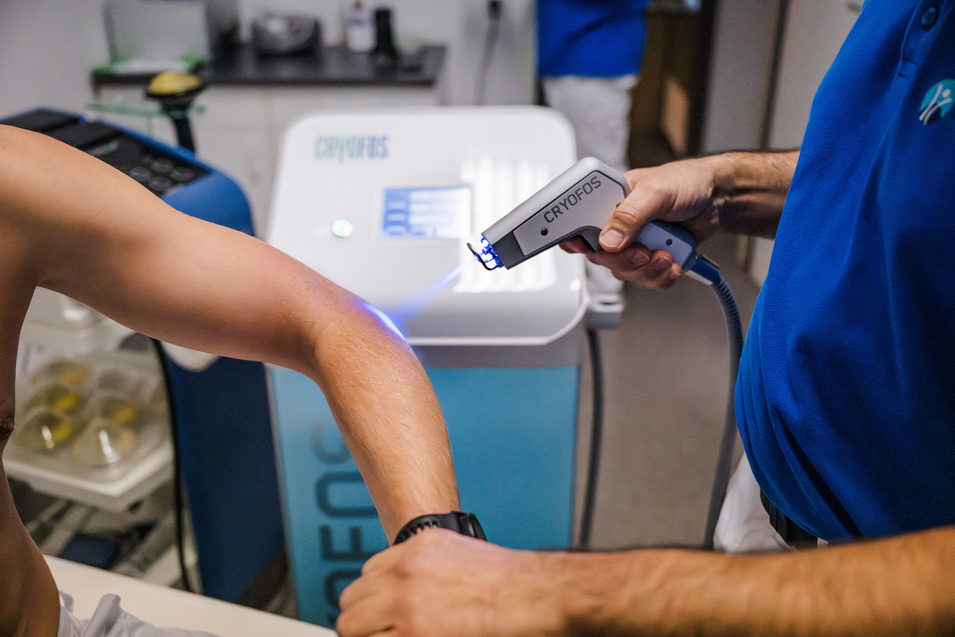 Kryotherapie (mit Cryofos)